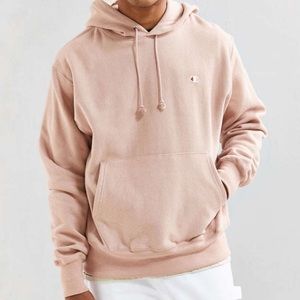 Champion reverse weave hoodie, dusty rose